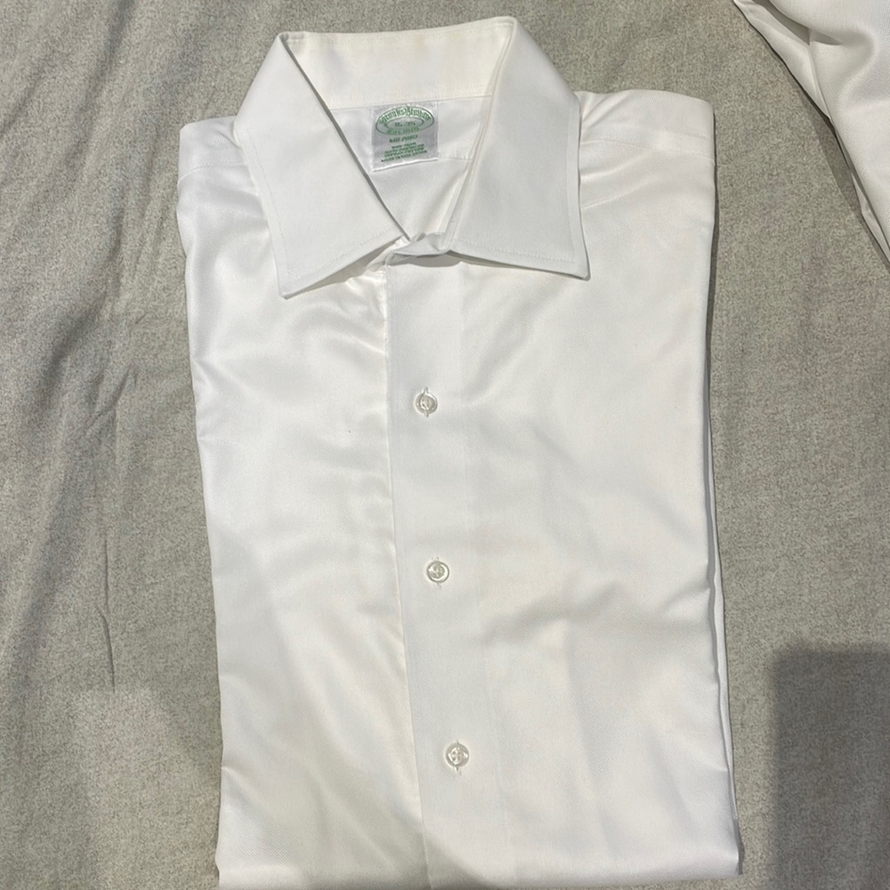 Brooks brothers white shirts Size 16 - 35 Milano style for $10 each